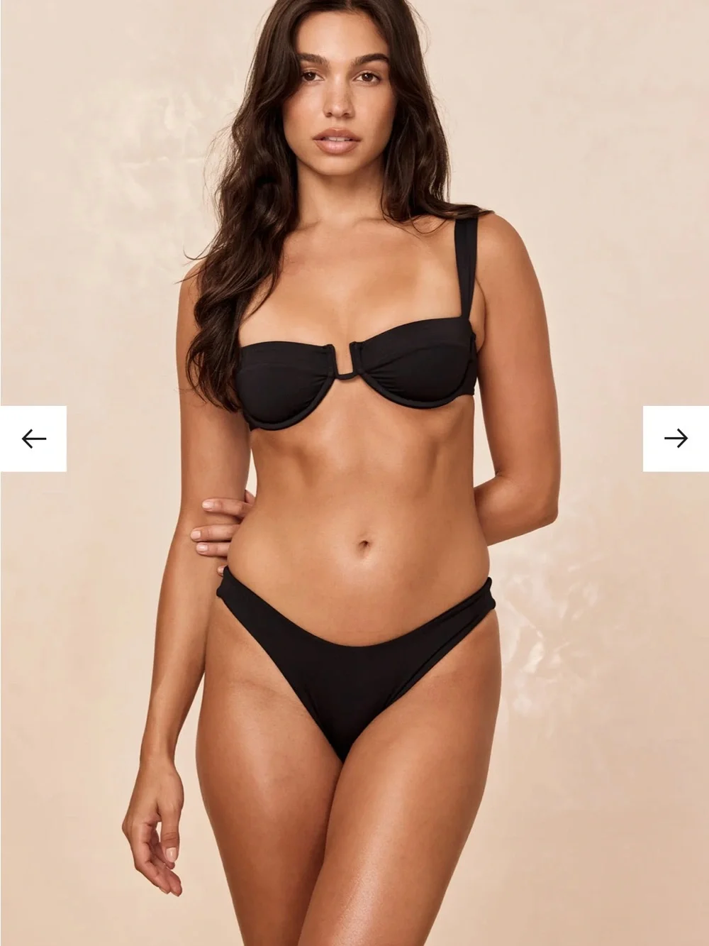 Monday Swimwear Byron Bottom - Black